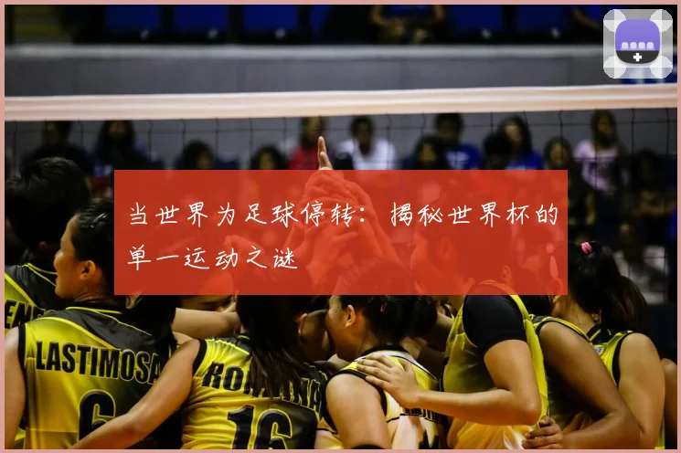 当世界为足球停转:揭秘世界杯的单一运动之谜