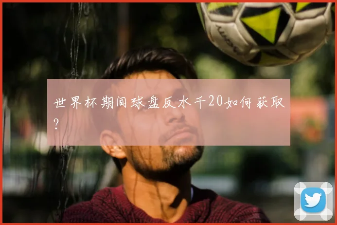 世界杯期间球盘反水千20如何获取？